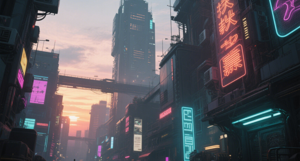 钛灰色的黄昏（一）